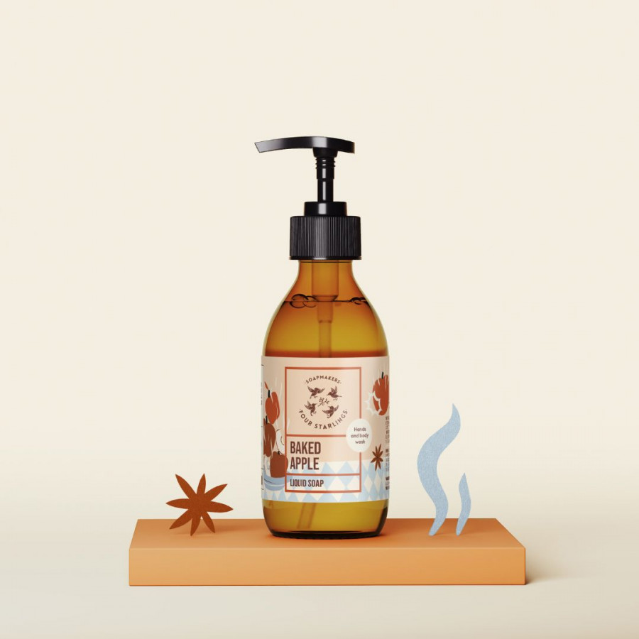 Gel de ducha manzana asada