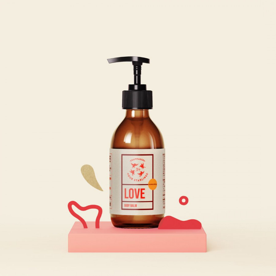 Loción corporal “Love” – hidratación intensa con shea, almendra y aceites cítricos