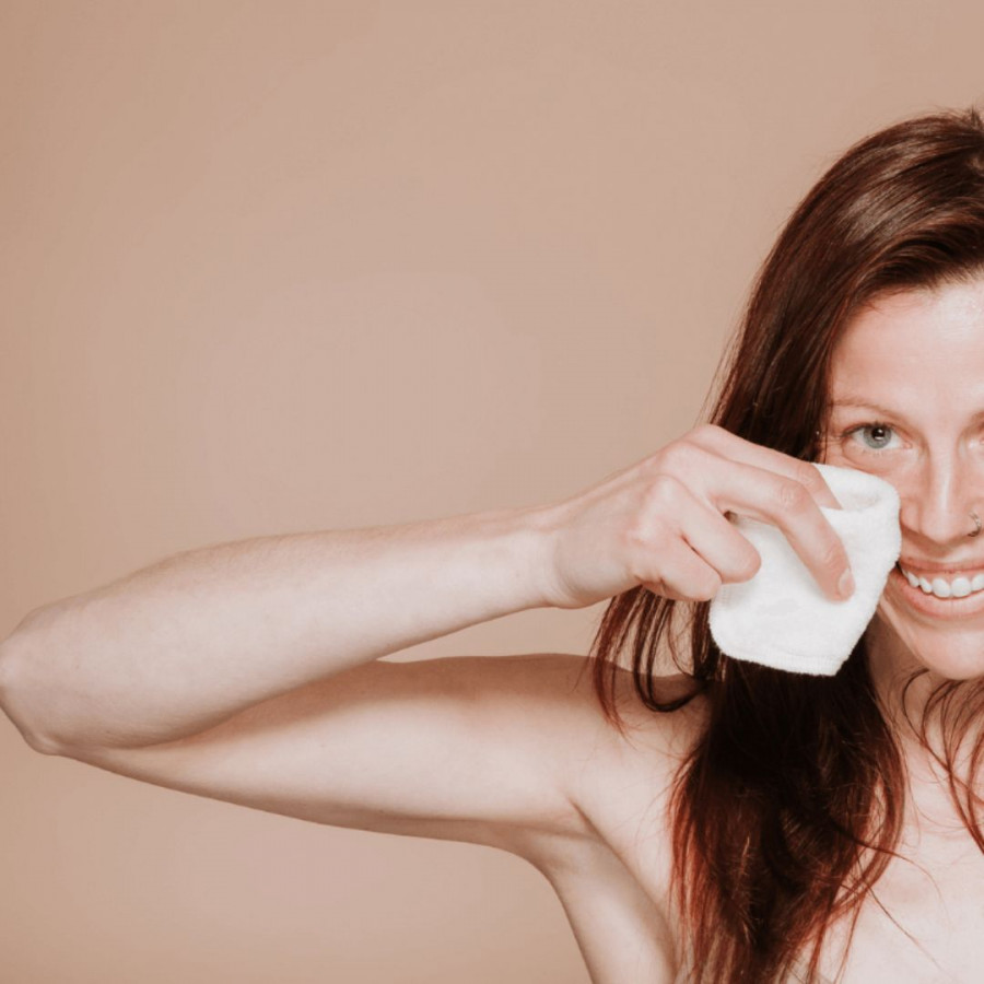 Muselinas de algodón orgánico para limpieza facial – doble textura zero waste