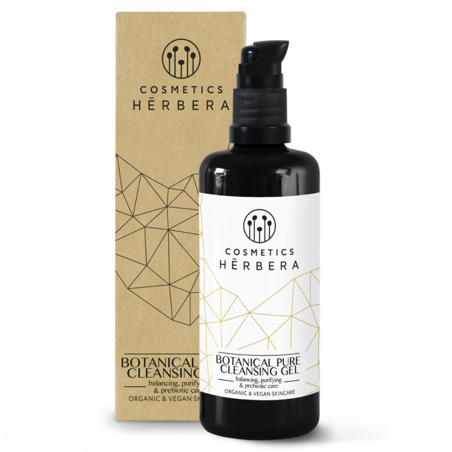 Gel limpiador facial con prebióticos y postbióticos