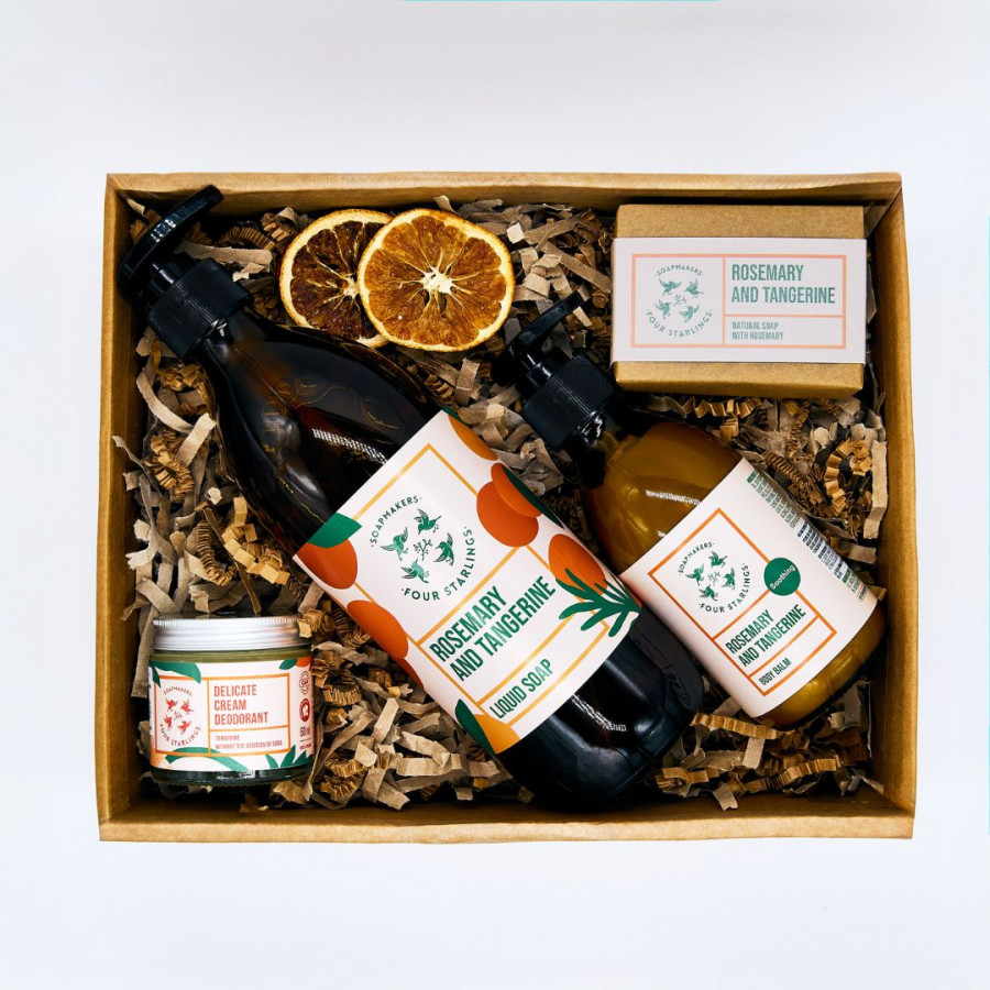 Pack Romero & Mandarina eco – Vitalidad natural para estas fiestas