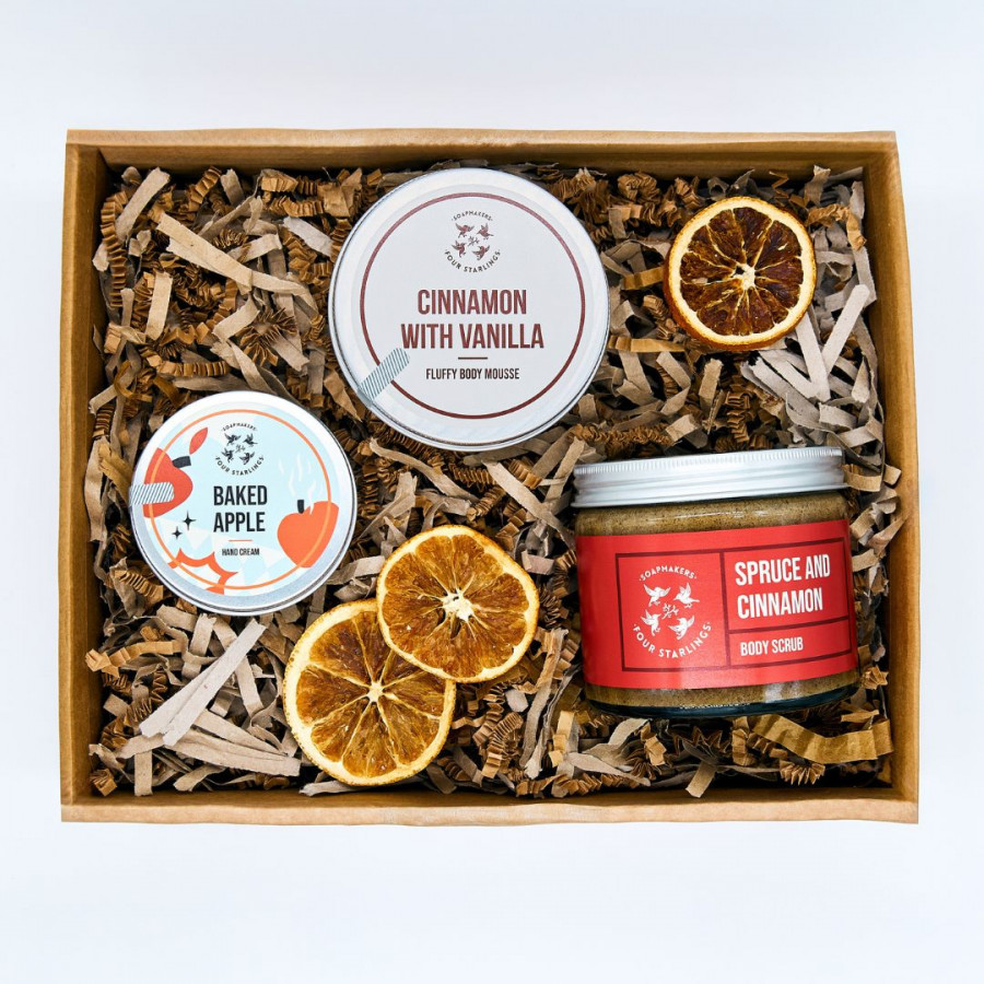 Pack Invierno Cálido eco – Abeto, manzana asada y canela