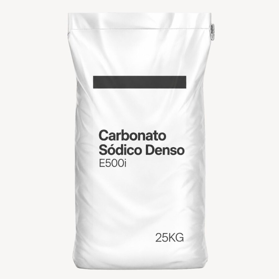 Carbonato de sodio a granel · Limpieza y colada